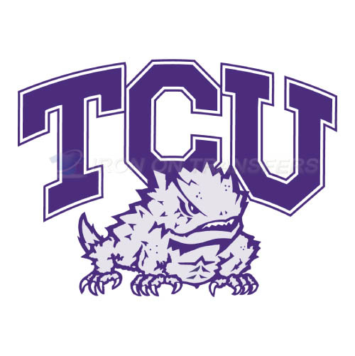 TCU Horned Frogs Iron-on Stickers (Heat Transfers)NO.6428